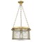Z-Lite Cape Harbor Pendant, 3-Light, 18 In.W x 10 In.H, Rubbed Brass/Water hammered 7503P18-RB - alternate 3
